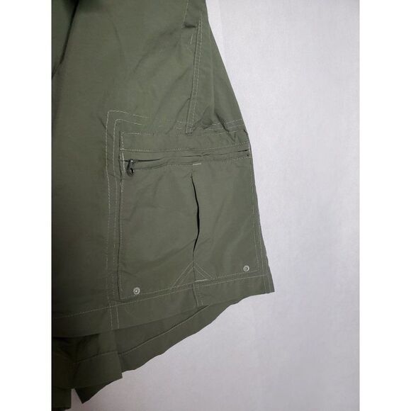 Colulmbia Sportswear Men's Packable Army Green Quick Dry Adjustable Swim Trunks - Picture 5 of 8